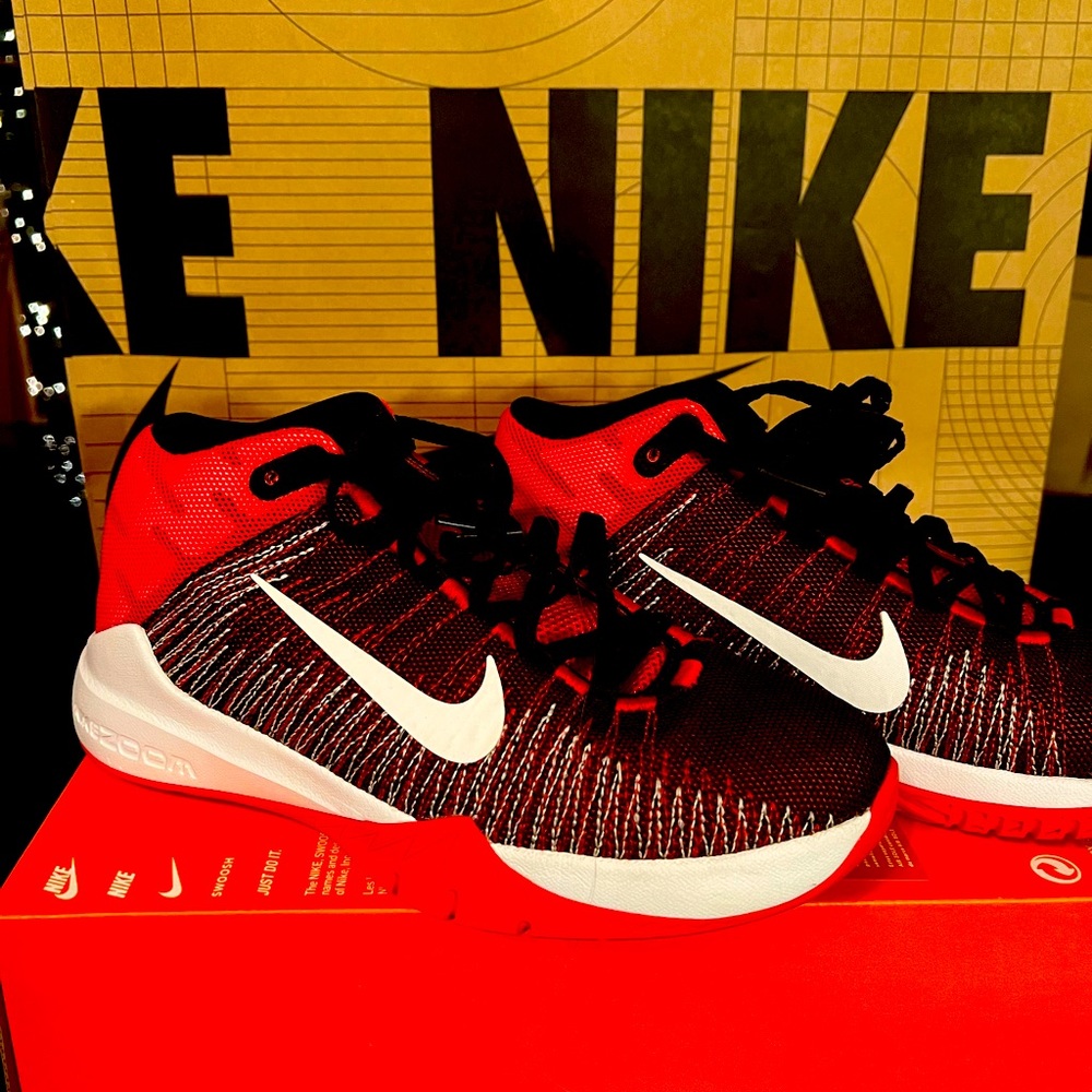 Nike zoom basketball youth 5 shoes